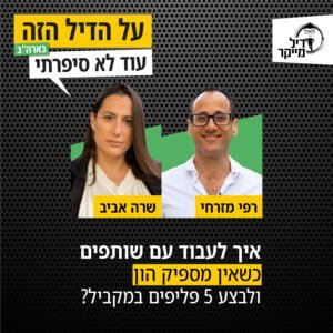איך לעבוד עם שותפים כשאין מספיק הון ולבצע 5 פליפים במקביל? איך לעבוד עם שותפים כשאין מספיק הון ולבצע 5 פליפים במקביל?