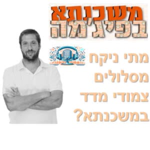 פרק מספר 42 – מתי ניקח מסלולים צמודי מדד במשכנתא פרק מספר 42 – מתי ניקח מסלולים צמודי מדד במשכנתא