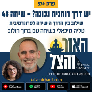 פרק 57 – האם יש דרך רוחנית אחת נכונה? – שיחה #4 עם ברוך חולוב