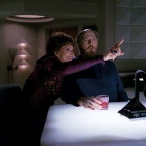 TNG 4×22: Half a Life