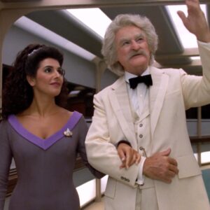 TNG 6×01: Time's Arrow, Part II