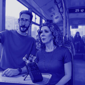 מי מפחד מאוטובוסים? קרן ושאול בתחב"צ מי מפחד מאוטובוסים? קרן ושאול בתחב"צ